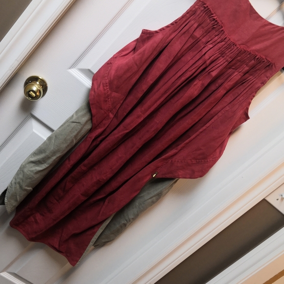 Oblique Creations Linen Dress, Sz 8 - Picture 6 of 14